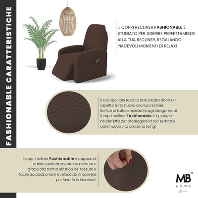 Copripoltrona Reclinabile Elasticizzato Universale B33