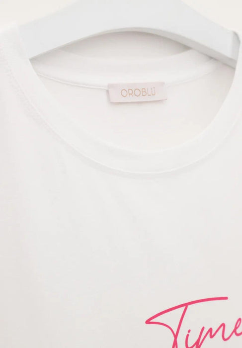 Oroblu Women's Summer Round Neck T-Shirt VOBT67356 S40