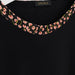 Oroblu Maglia T-Shirt da donna Pull-On Tops Flowers VOBT67347 S40 - Passarelli Biancheria