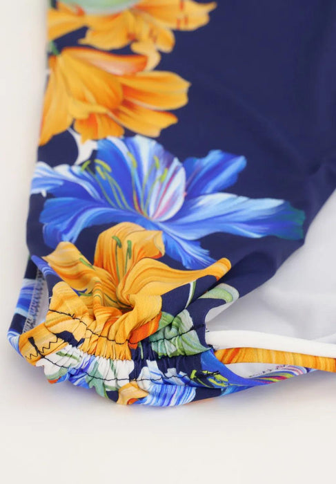 Oroblu Two Piece Swimsuit Flower Padded VOBB67221 S116 