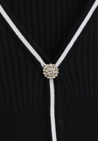 Oroblu Cardigan in Viscosa a Costine Glamour Rib VOBT67636 S74