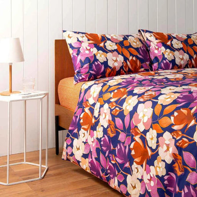 Bassetti Parure Copripiumino Matrimoniale Garden Flowers 2411S54