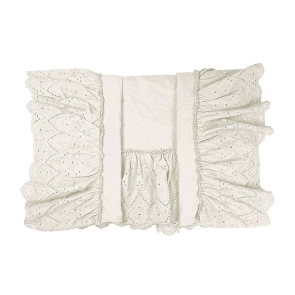 Blanc Mariclò Completo Letto 2P in Cotone Sangallo 2510B100