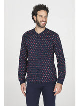 Alpina Pigiama Invernale Serafino in interlock di puro cotone AAL439 2510S70