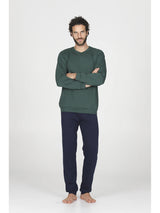 Alpina Pigiama Invernale Serafino Caldo Cotone Uomo AAL453 2512S64