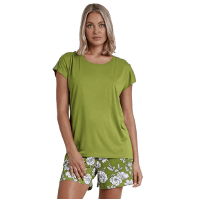 Admas Pigiama da donna maniche corte pantaloncino 60131 S25 - Passarelli Biancheria