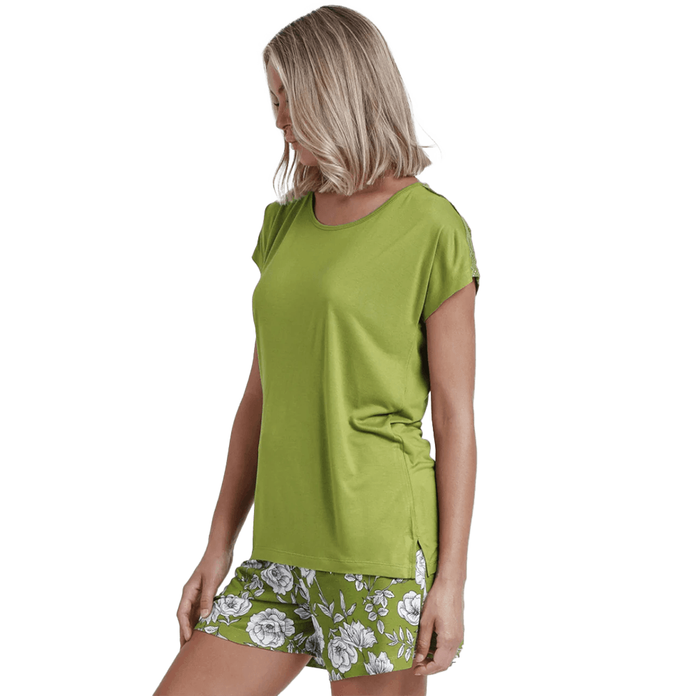 Admas Pigiama da donna maniche corte pantaloncino 60131 S25 - Passarelli Biancheria