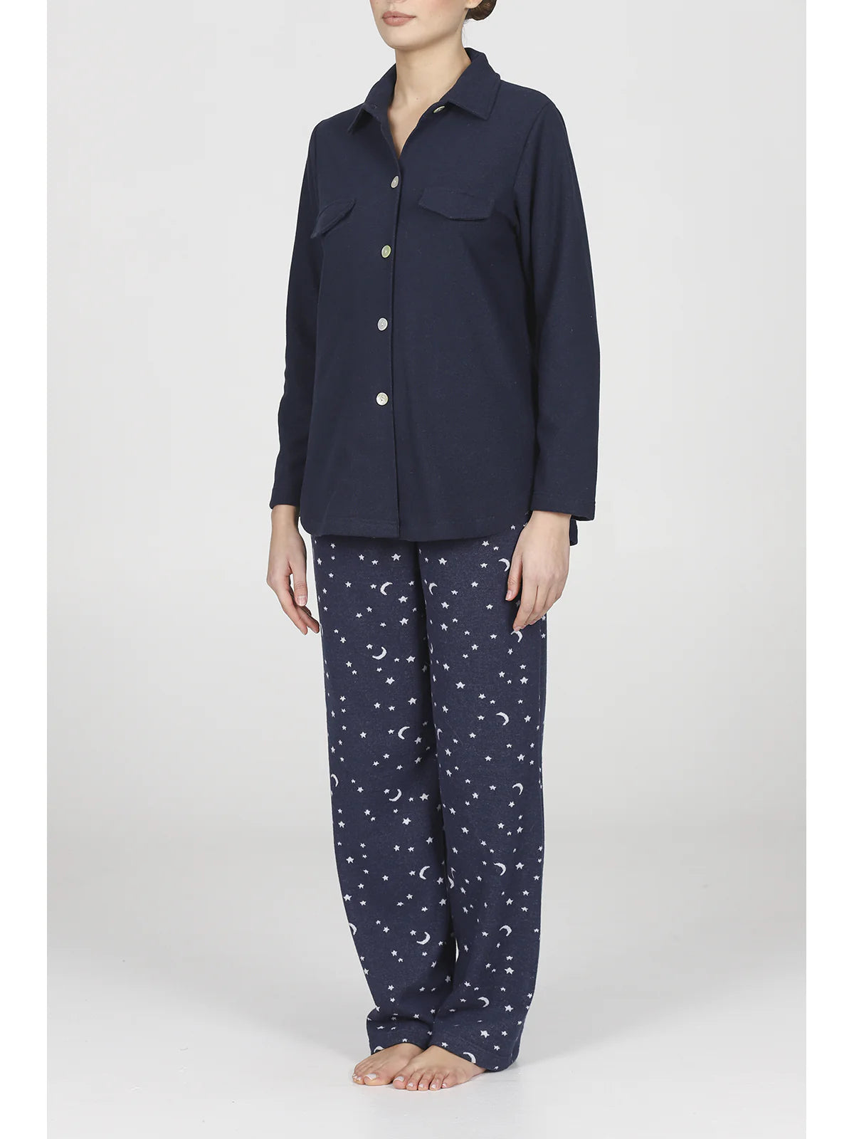 Alpina Pigiama Invernale Aperto da Donna AEL442 Filippa 2510S80