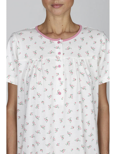 Alpina Donna Camicia da Notte Maniche Corte AFC413 2605S43