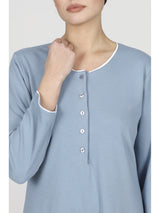 Alpina Camicia da Notte Invernale in Caldo Cotone Funny AFL315 2511S52