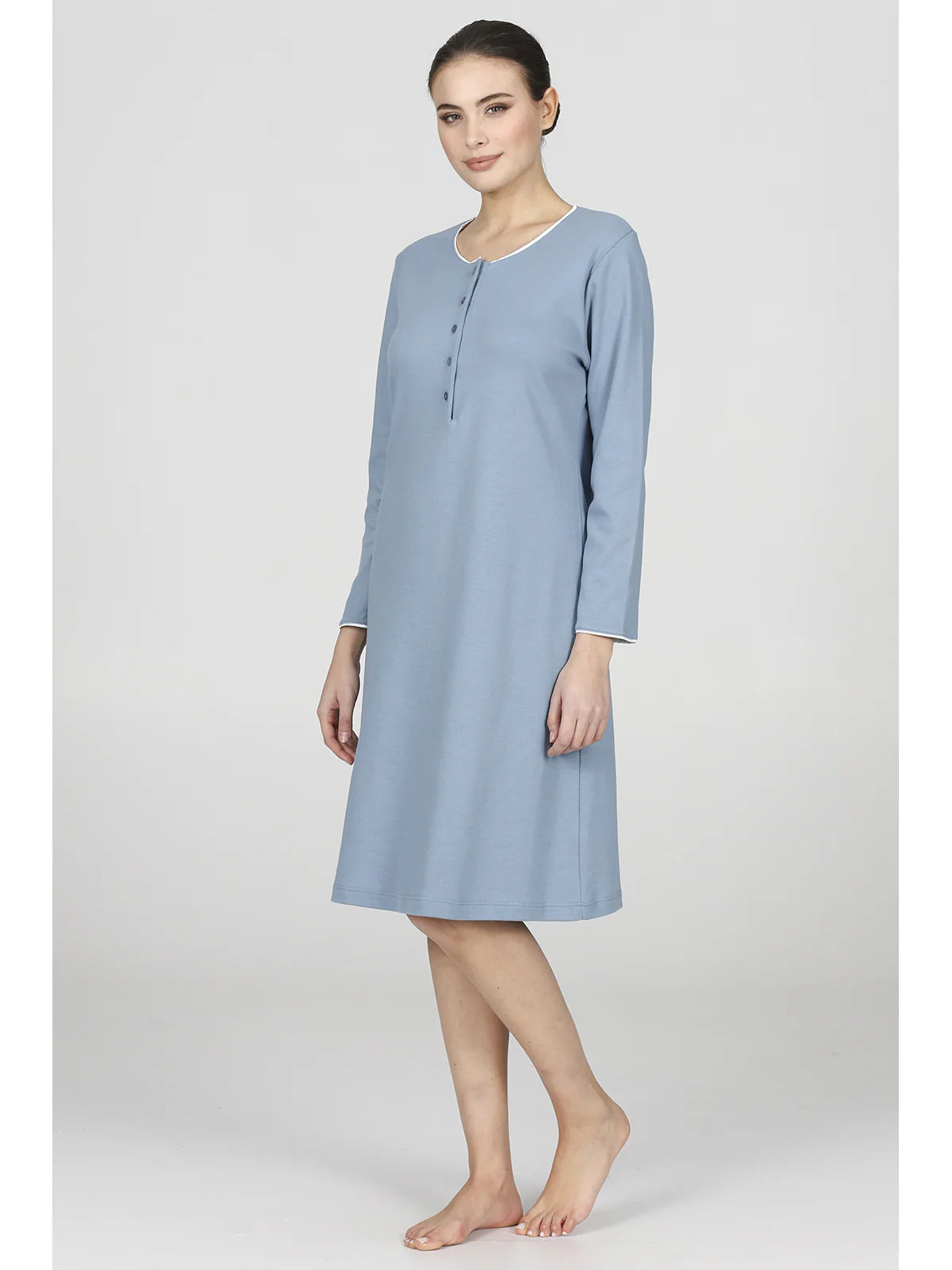 Alpina Camicia da Notte Invernale in Caldo Cotone Funny AFL315 2511S52