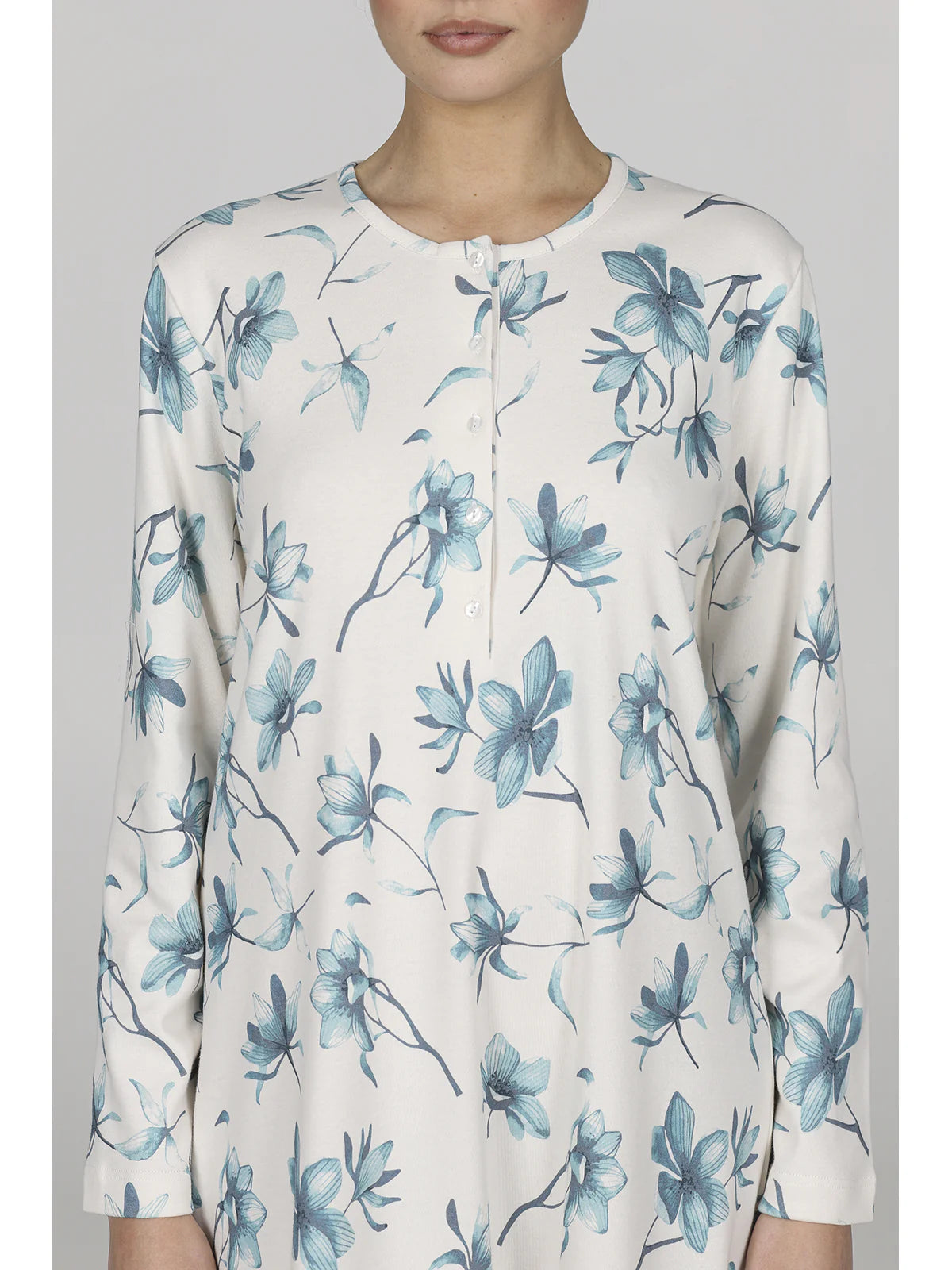 Alpina Camicia da Notte Invernale in Caldo Cotone Franca AFL316 2511S56