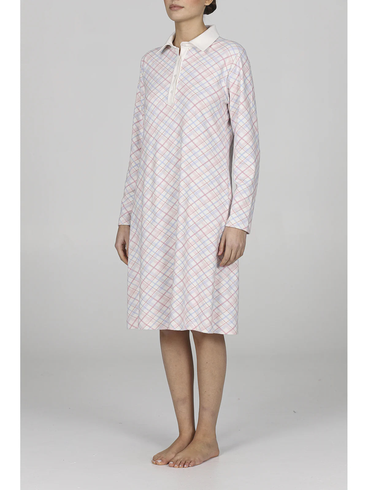 Alpina Camicia da Notte Invernale in Caldo Cotone Fedora AFL319 2512S60