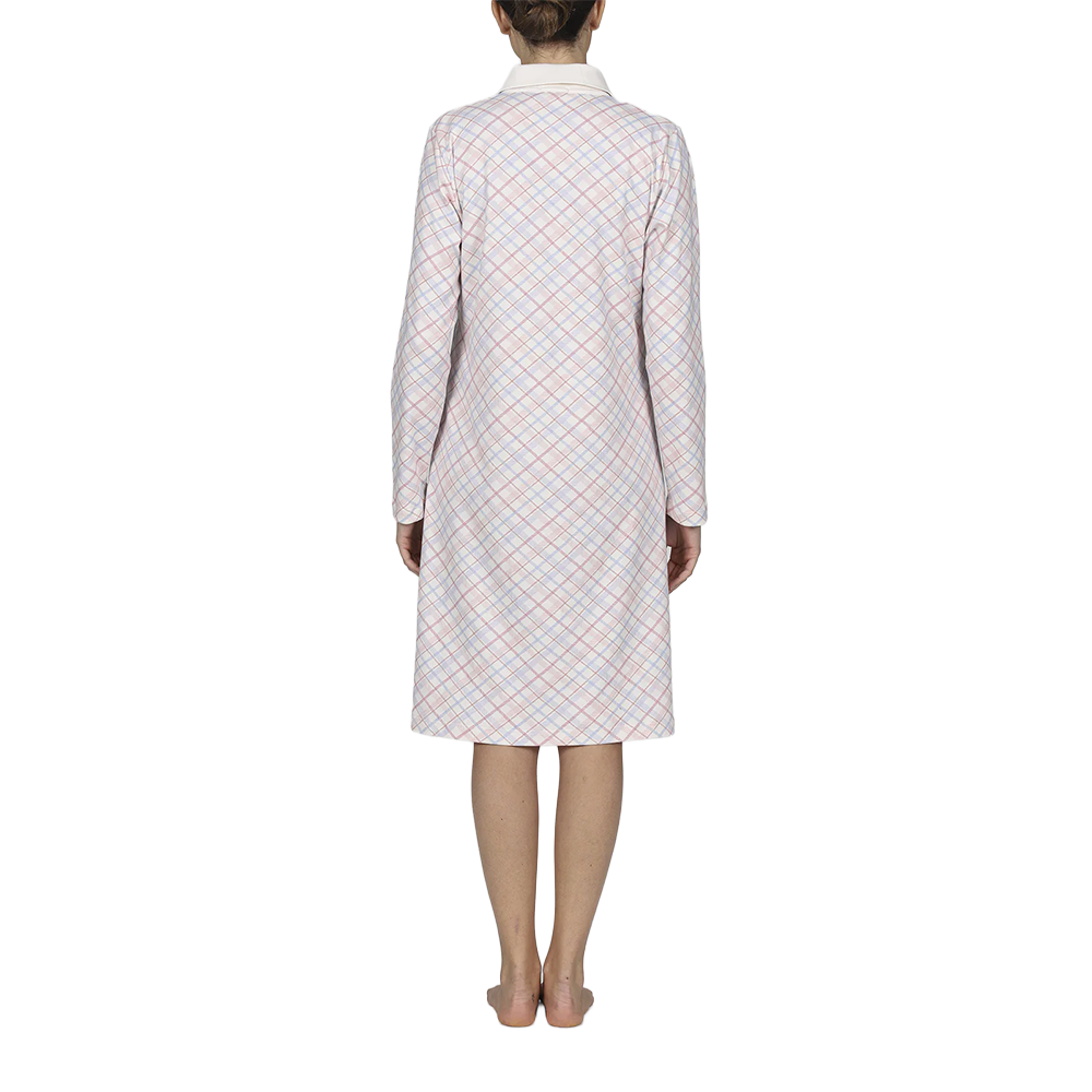 Alpina Donna Camicia da Notte Invernale in Caldo Cotone Fedora AFL319 2512S60