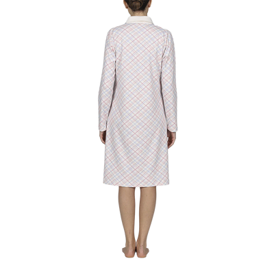 Alpina Donna Camicia da Notte Invernale in Caldo Cotone Fedora AFL319 2512S60