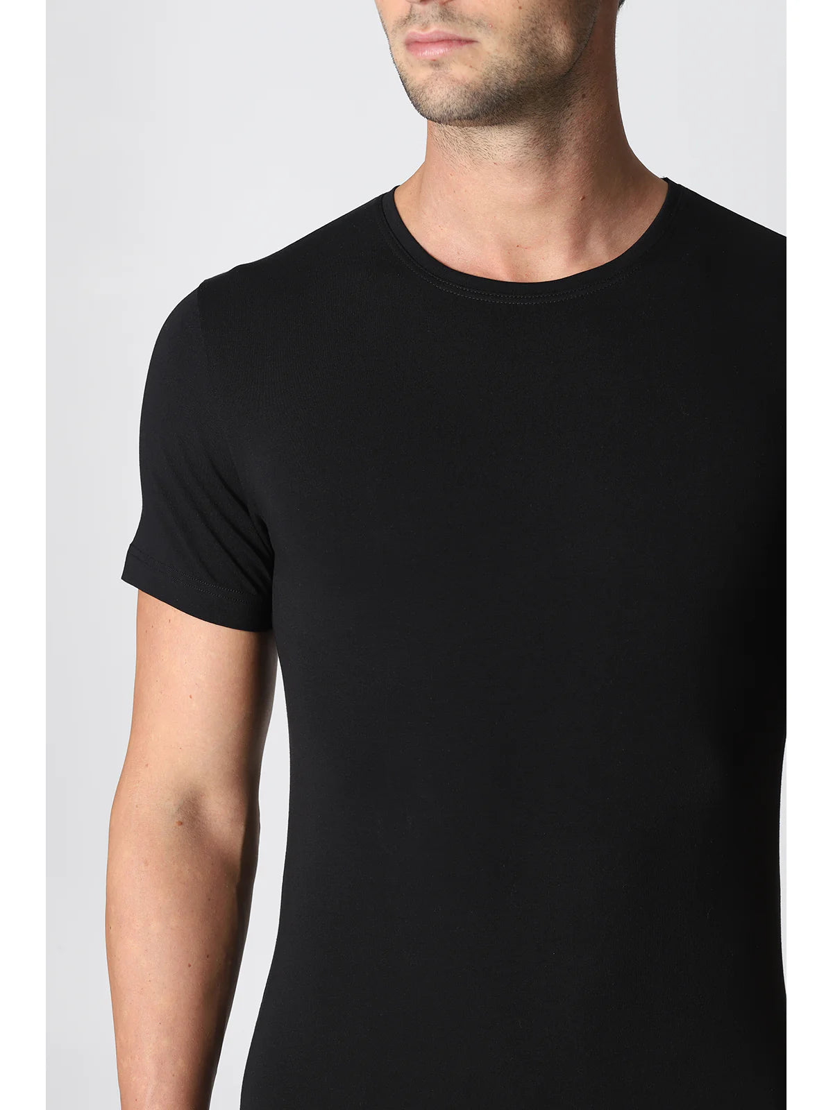 Alpina T-Shirt Maniche Corte in cotone elasticizzato da Uomo ANL094 2505S22