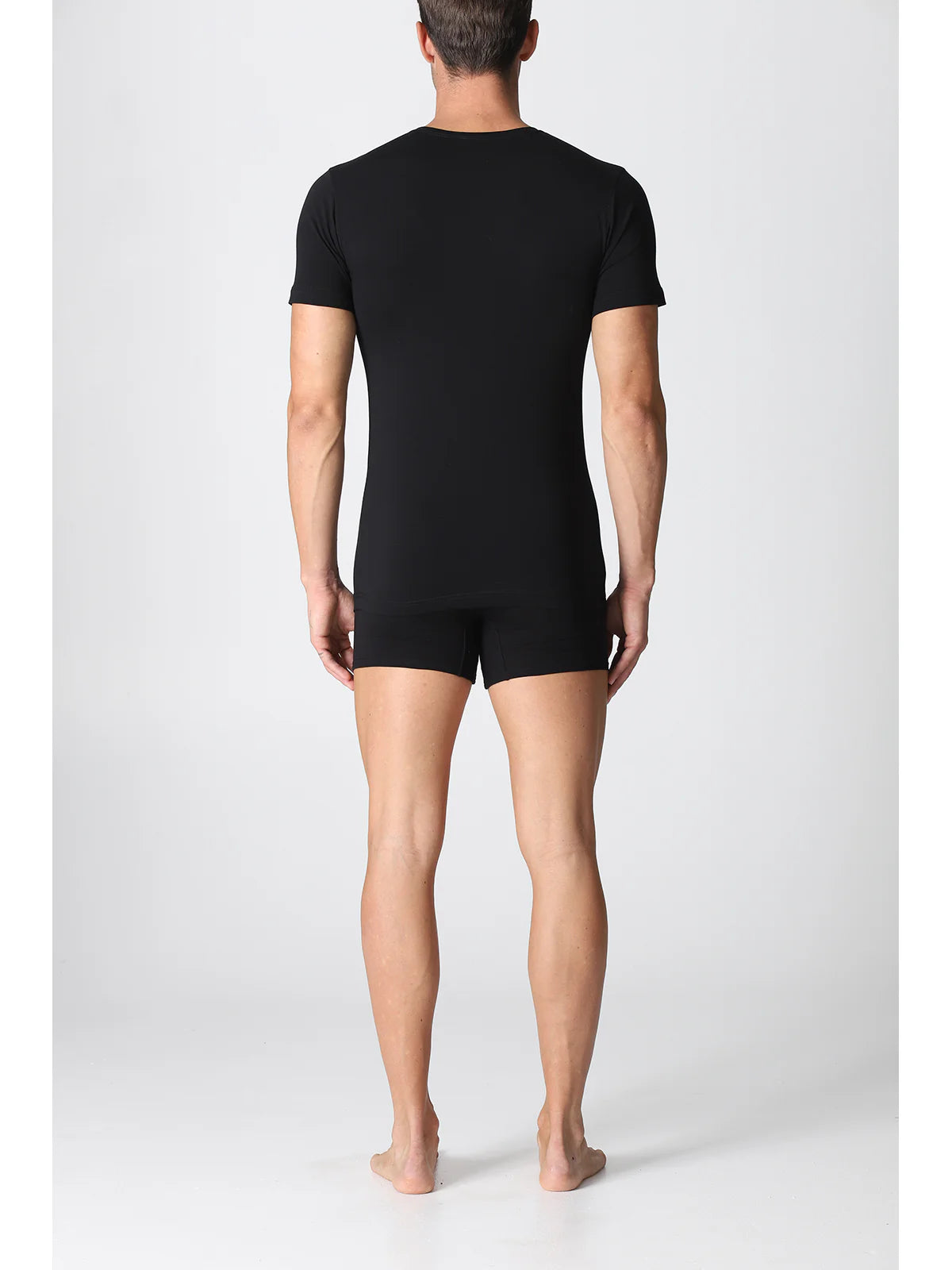 Alpina T-Shirt Maniche Corte in cotone elasticizzato da Uomo ANL094 2505S22