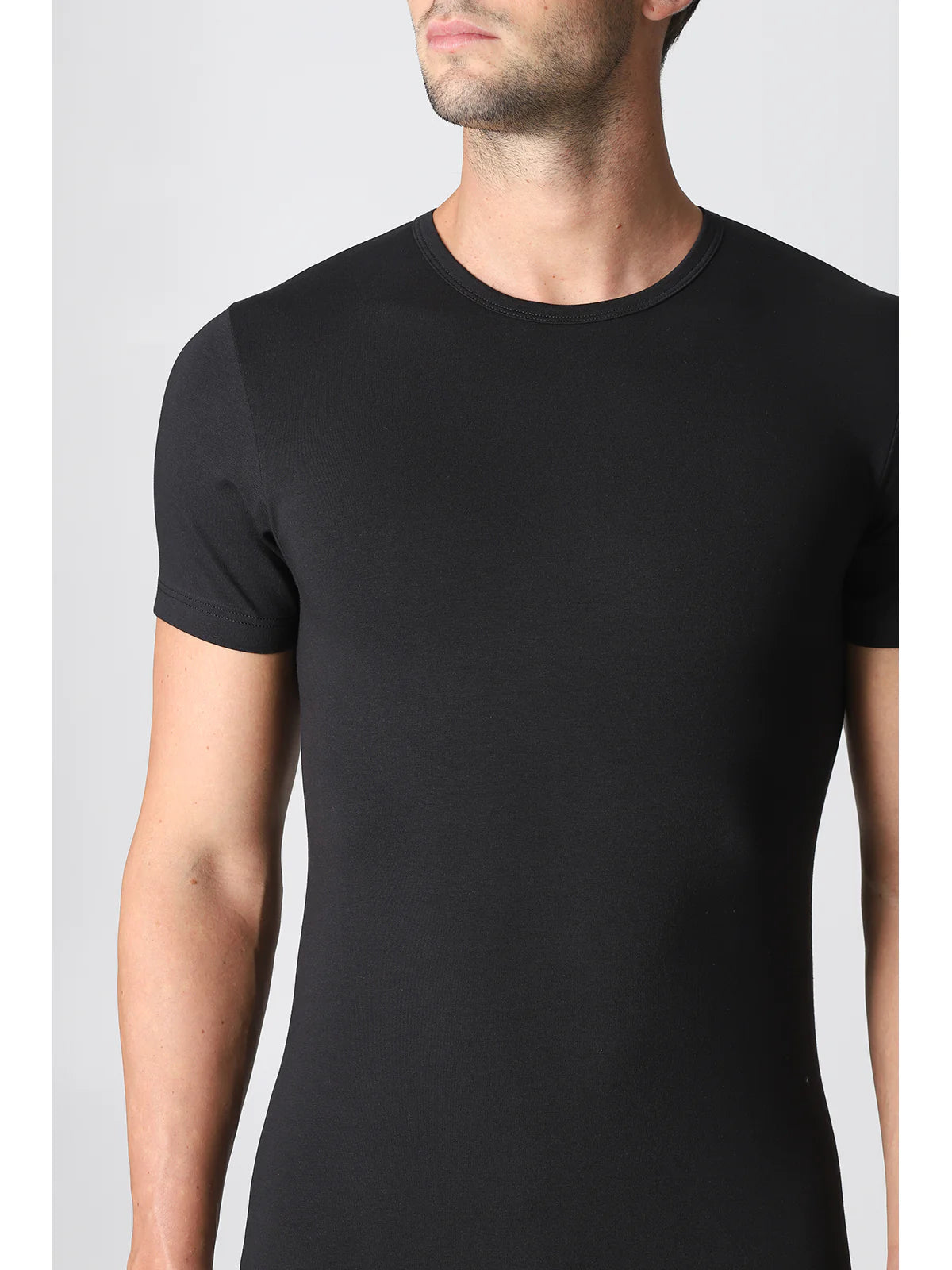 Alpina Maglietta da Uomo in caldo cotone Girocollo ANL999 2510S24