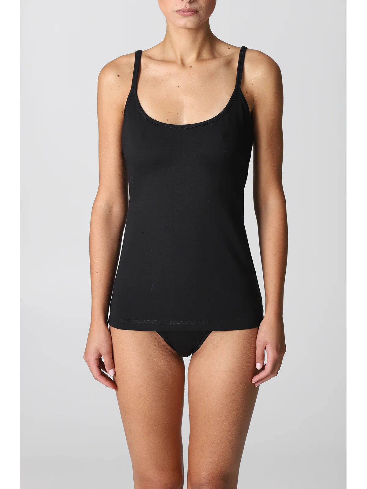 Alpina Canotta top da Donna in cotone elasticizzato ARA024 2505S17