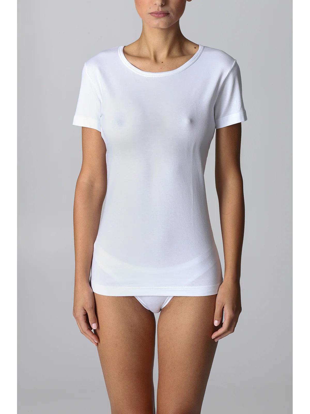 Alpina t-Shirt da Donna in cotone elasticizzato ARF026 2505S20