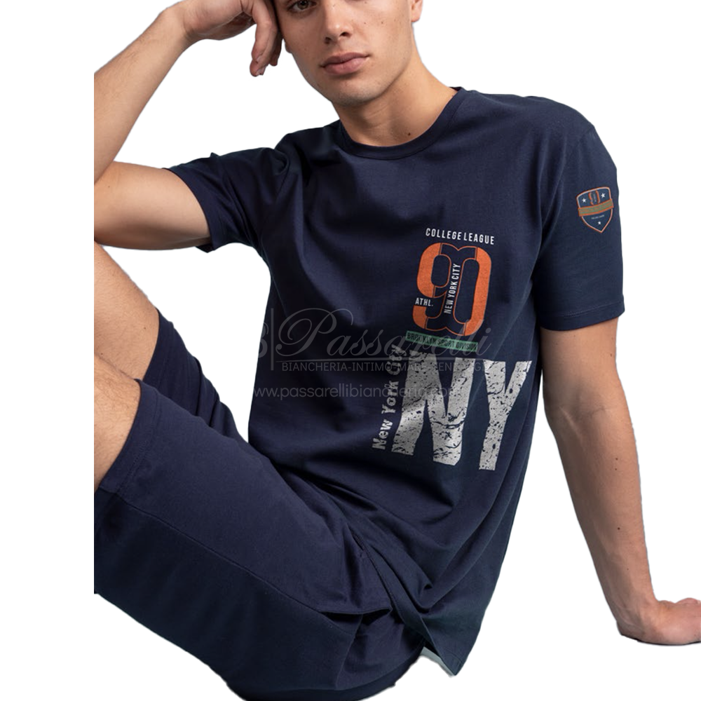 Admas Pigiama Estivo Corto da Uomo 63126 2504S20