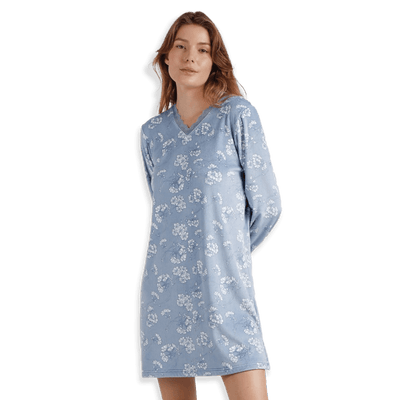 Admas Camicia da Notte Invernale Donna 61197 S25 - Passarelli Biancheria