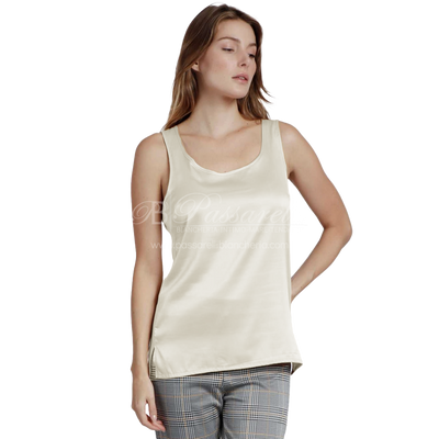 Admas Canottiera Sotto Giacca in Raso da Donna 43512 2504S15