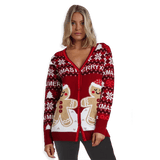 Admas Cardigan Invernale Christmas da Donna Gingerbrea S29 - Passarelli Biancheria