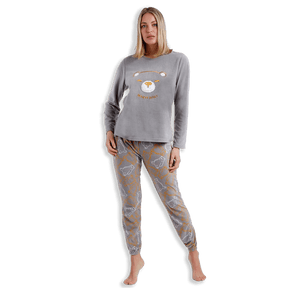 Admas Pigiama da Donna in Micro Pile 60218 S27 - Passarelli Biancheria