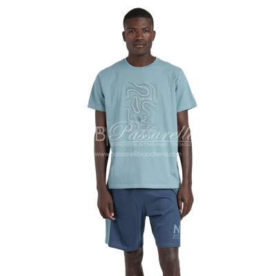 Admas Pigiama Estivo Corto da Uomo 63168 2504S22