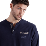 Admas Pigiama Invernale in Punto Milano da Uomo 60321 2411S36