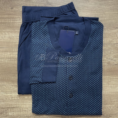 Alpina Pigiama Cotone Leggero da Uomo 294 Crav 2508S38