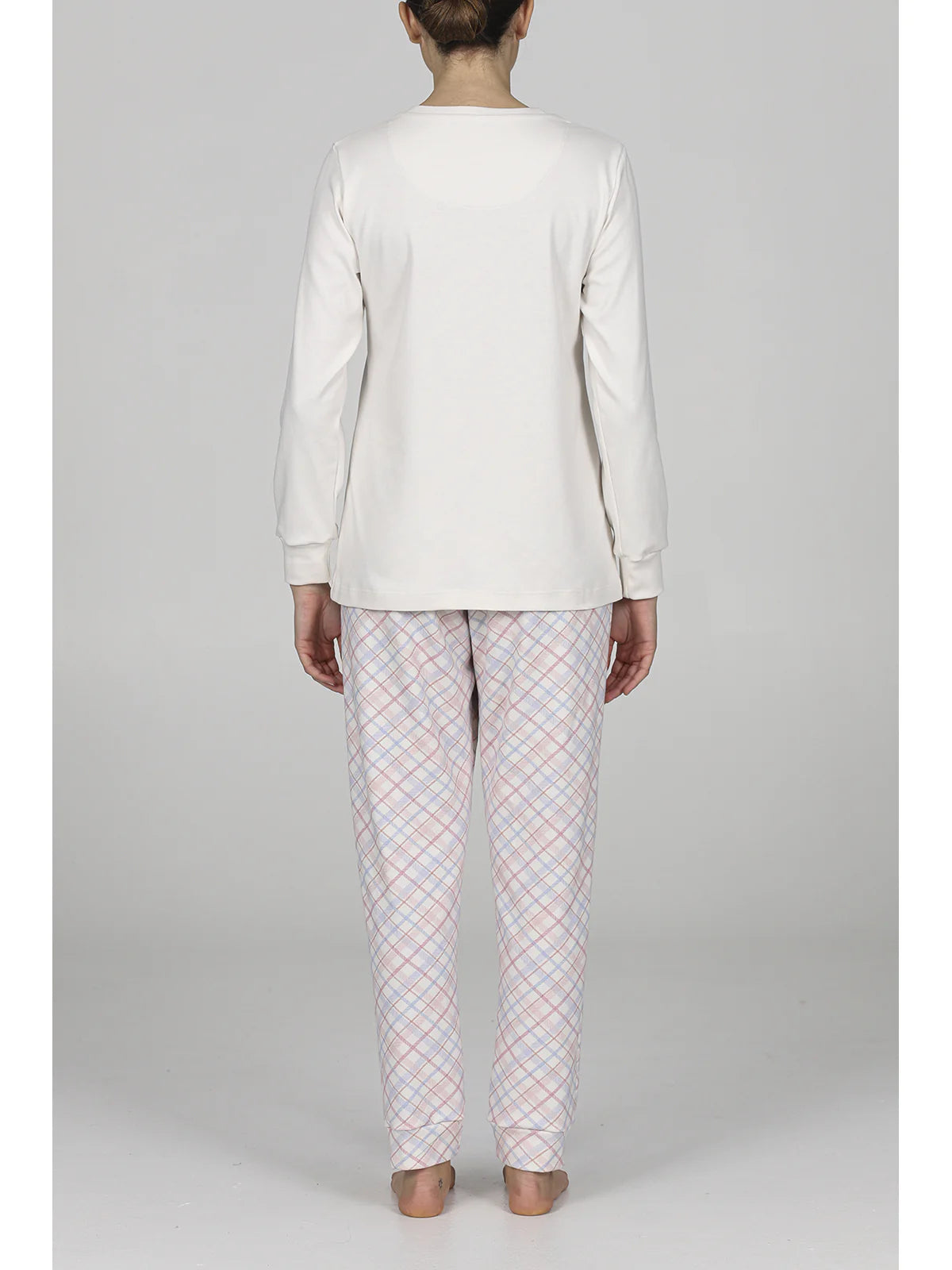 Alpina Pigiama Invernale in Caldo Cotone da Donna Fedora AFL345 2511S72