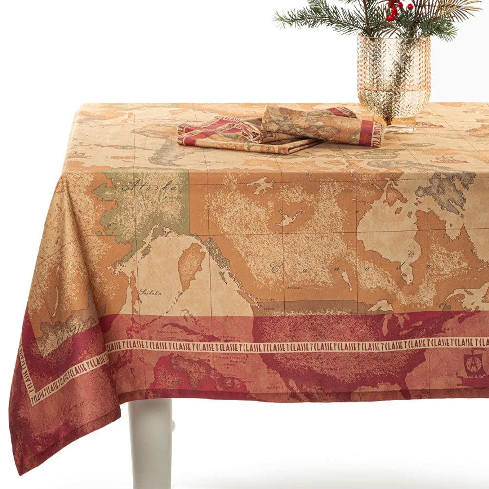 Alviero Martini Geo Classic Red Tovaglia 150x240 1011244 S64 - Passarelli Biancheria