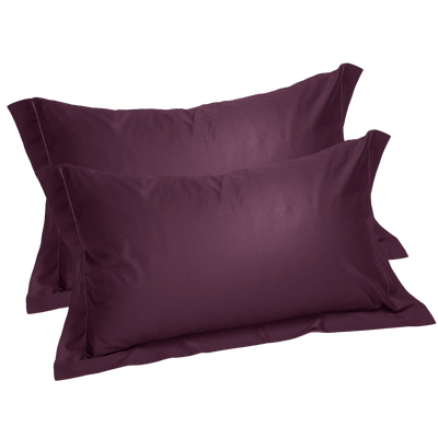 Ambrosiana Coppia Federe in Raso di Cotone con Volà S15