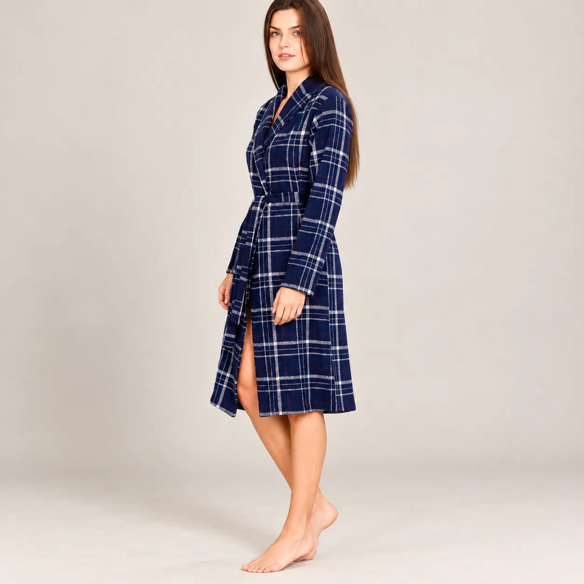 Amica Damen Wintermantel in Punto Milano Schalkragen A627 S37