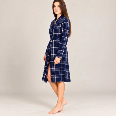 Amica Vestaglia Invernale in Punto Milano collo Sciallato da Donna A627