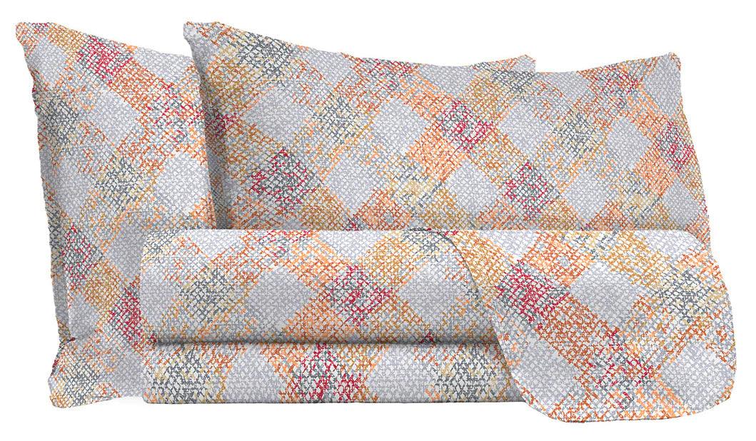 Athena Completo Letto Matrimoniale Made in Italy Eva B42 - Passarelli Biancheria