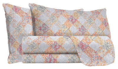 Athena Completo Letto Matrimoniale Made in Italy Eva B42 - Passarelli Biancheria