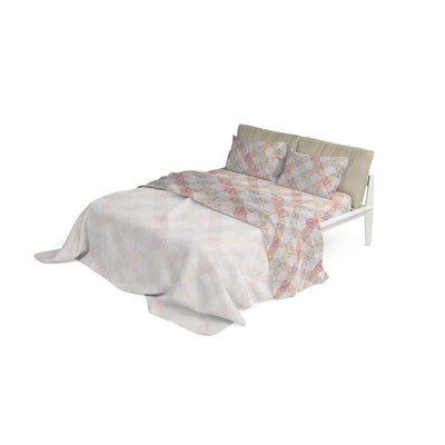 Athena Completo Letto Matrimoniale Made in Italy Eva B42 - Passarelli Biancheria