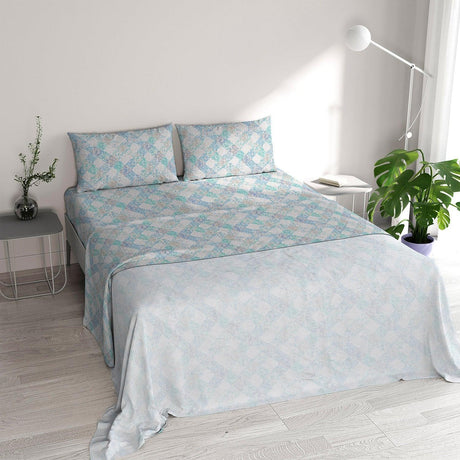 Athena Completo Letto Matrimoniale Made in Italy Eva B42 - Passarelli Biancheria