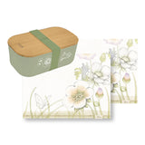 THUN® Set 2 Tovagliette Antimacchia + Porta Pranzo Standard Bloom Multicolor