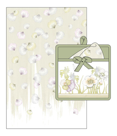 THUN® Confezione Presina e Strofinaccio Bloom Multicolor 2603S12