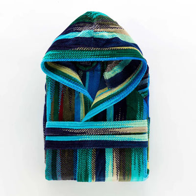 Riviera Accappatoio Unisex Spugna Jacquard Groovy Stripe 2506S40