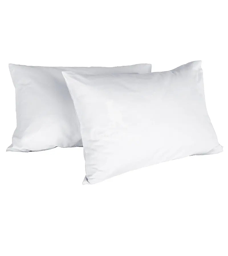 Coppia Federe in Tessuto 100% Cotone Bianco LL1881kari B60