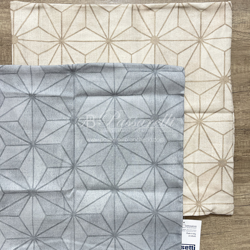 Bassetti 2 Federe Cuscino Arredo 45x45cm Arita