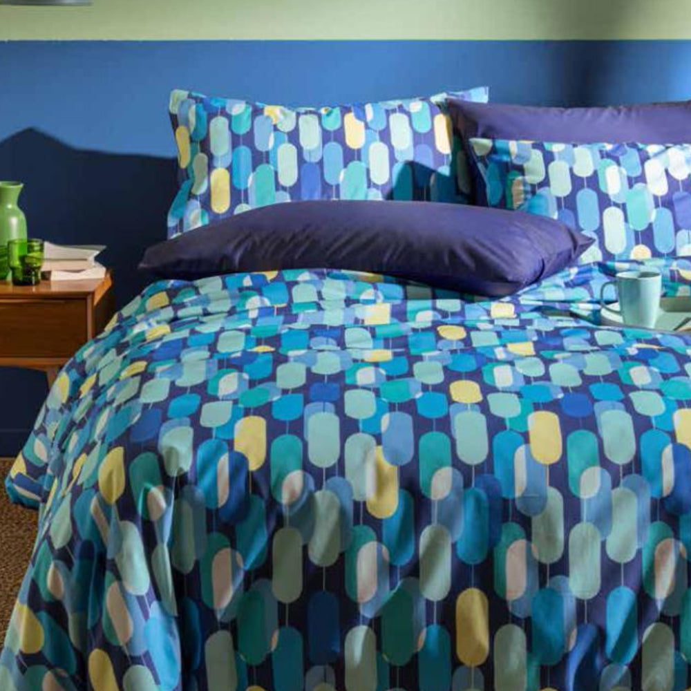 Bassetti Completo Lenzuola Matrimoniale con Doppie Federe Ghiacciolo S65