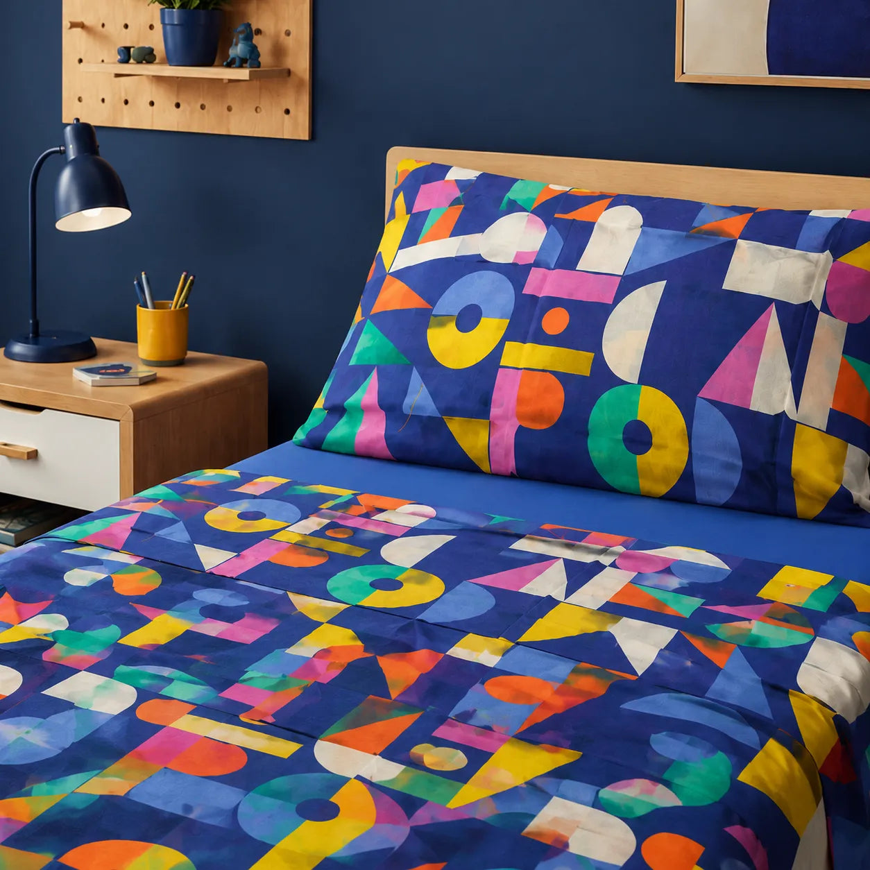Bassetti Completo Lenzuola per Letto Singolo Playtime