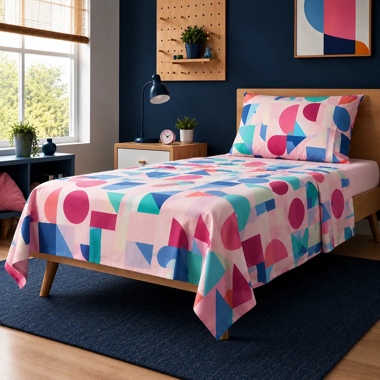 Bassetti Completo Lenzuola per Letto Singolo Playtime