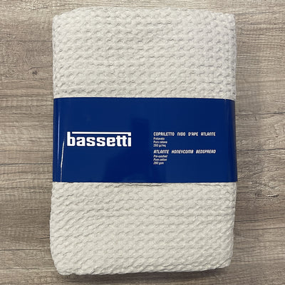 Bassetti Copriletto Estivo Nido d'Ape Stone washed No Stiro - Varie Dimensioni